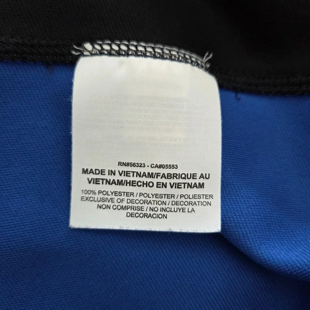 Nike Golf Pullover‎ Blue 1/4 Zip Dri-FIT Colorblock Mens XL